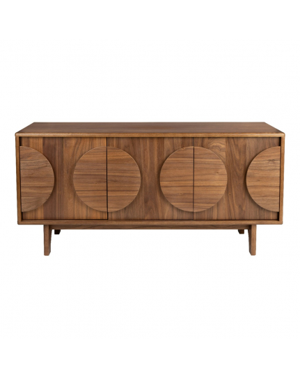 Groove Sideboard 3 Doors Walnut 1