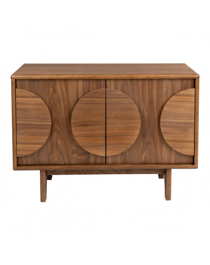 Groove Sideboard 2 Doors Walnut 1