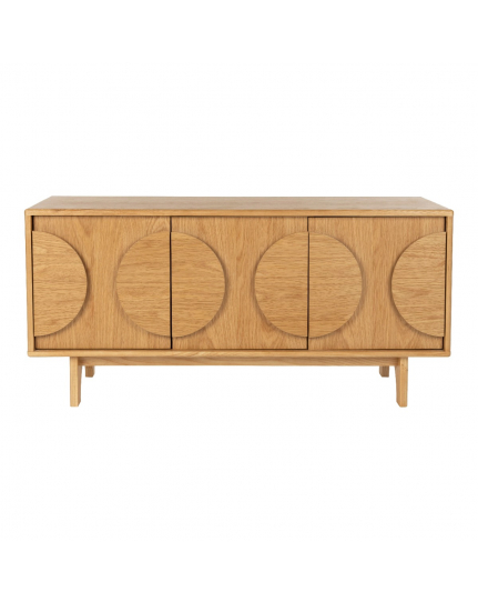 Groove Sideboard 3 Doors Natural Oak 1