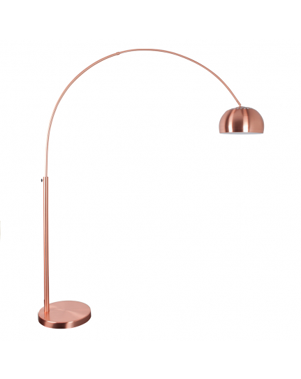 Metal Bow Floor Lamp Copper 1