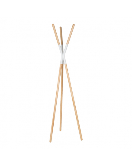 Pinnacle Coat Rack White  1