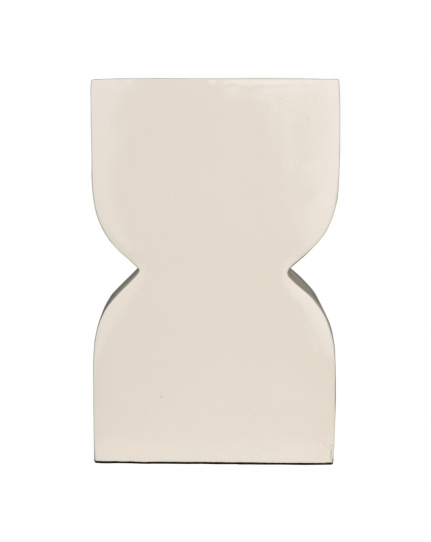 Cones Vase L Shiny Beige 1