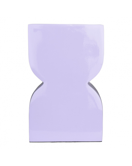 Cones Vase L Shiny Lilac 1