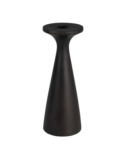 Flames Candle Holder S Black 1