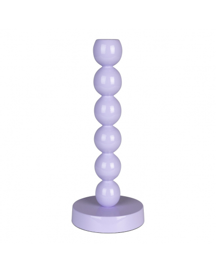 Candle Holder Bubbles One Shiny Lilac 1