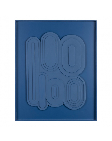 August Wall Art Navy Blue 1