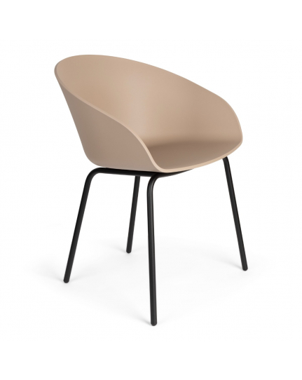 Void Armchair Latte Brown 15
