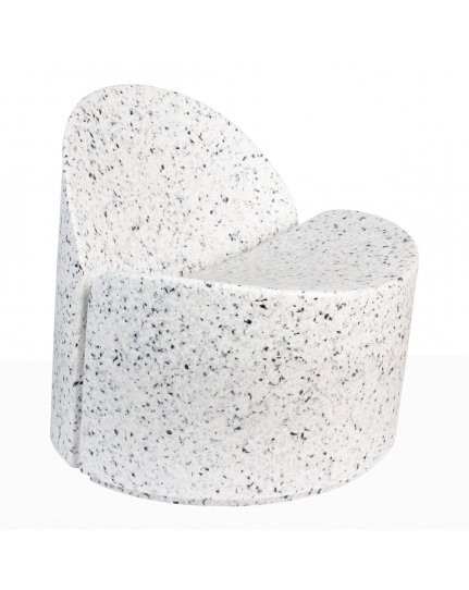 Bloom Fauteuil Wit-Terrazo 1