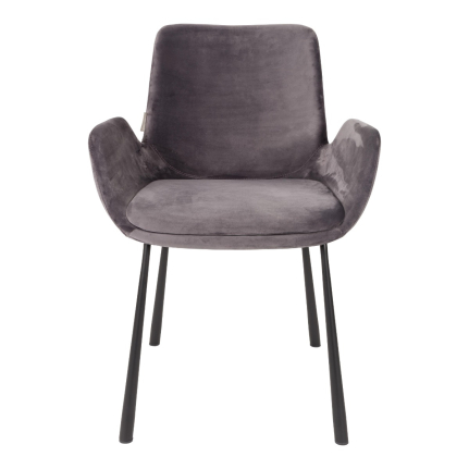 Brit Armchair Dark Grey 1