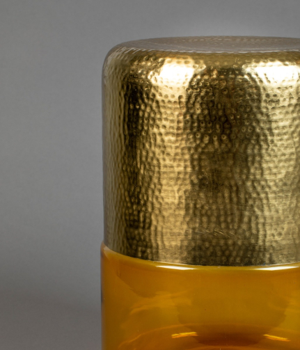 Cave Side Table Yellow 1