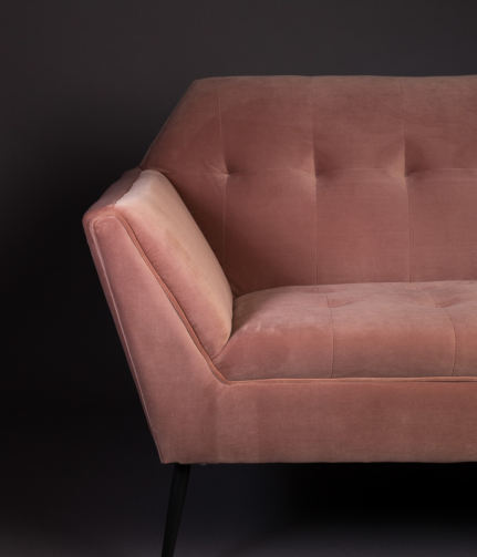 Kate 2 Seater Pink Clay 1