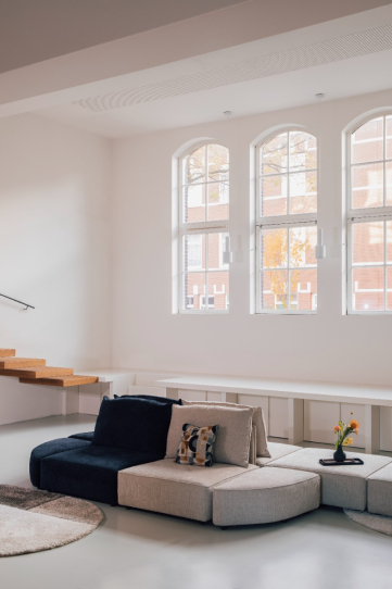 Hunter Sofa 3-seater Navy 1