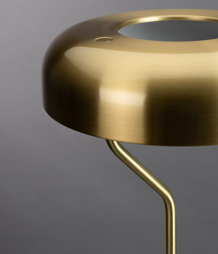 Eclipse Floor Lamp Brass 1