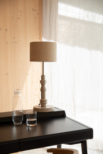 Totem Table Lamp Beige  1