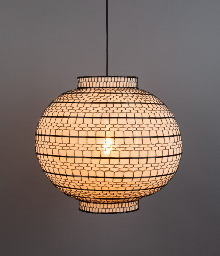 Ming Pendant Lamp Round '45 1
