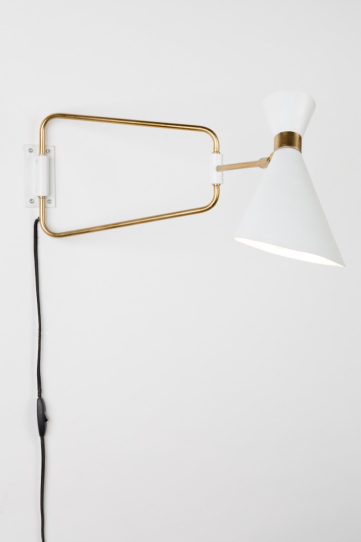 Shady Wall Lamp White 1