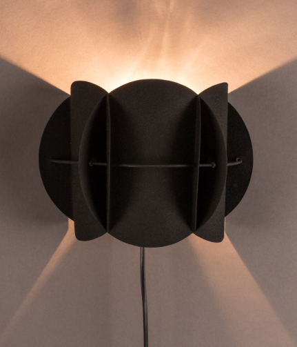 Corridor Wall Lamp Black 1
