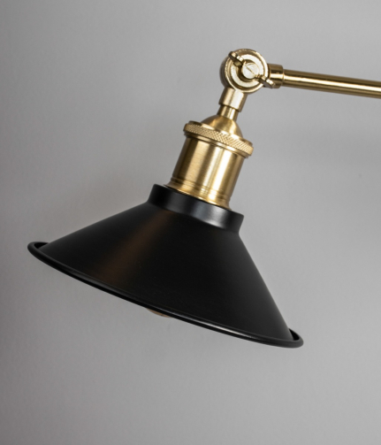 Penelope Wall Lamp Black 1