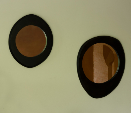 Aren Mirror Wood Black S 1