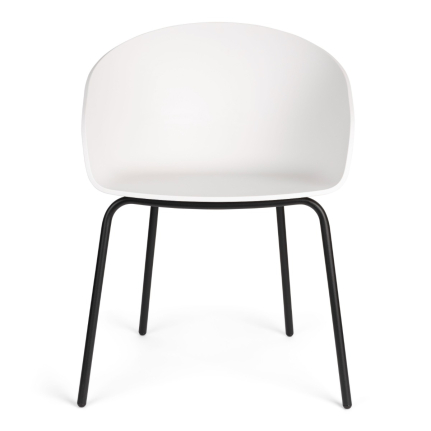Void Armchair Milk White 1