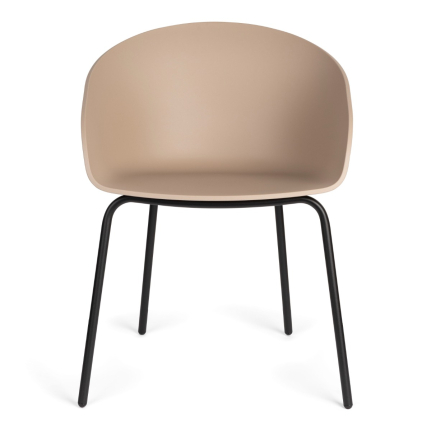 Void Armchair Latte Brown 15