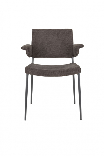 Portland Armchair Grey Front Side