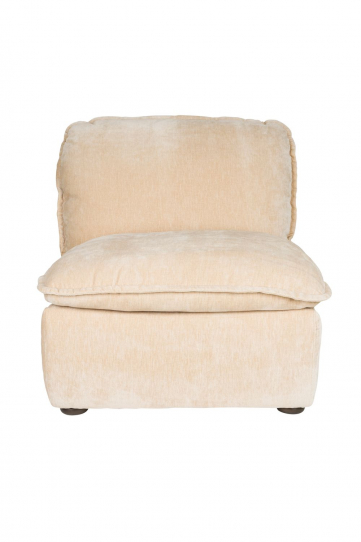 Radley Lounge Chair Beige Front Side