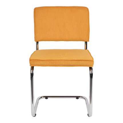 Ridge Rib Chair Yellow 1
