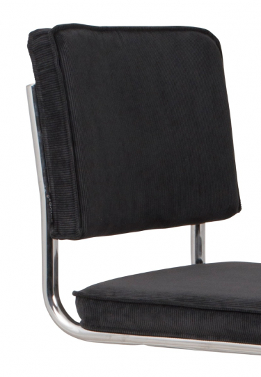 Ridge Kink Rib Chair Black 1