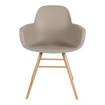 Albert Kuip Armstoel Taupe 2