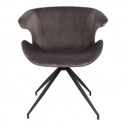 Mia Armchair Grey 1