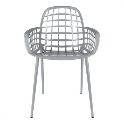 Albert Kuip Tuin Armstoel Lichtgrijs 1