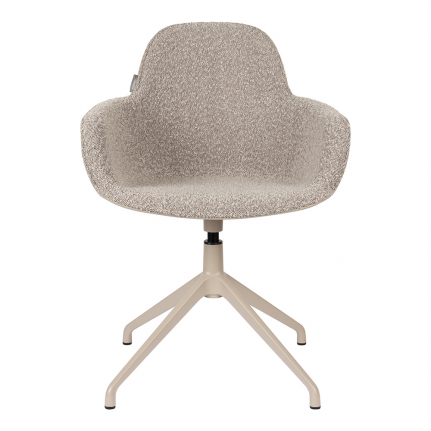 Albert Kuip Swivel Armchair Taupe 1