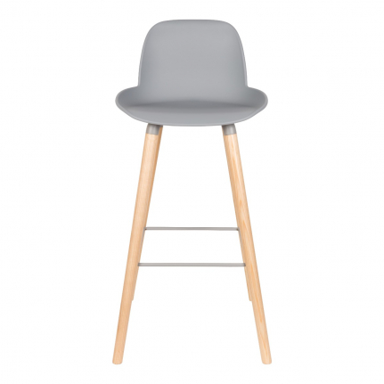 Albert Kuip Barstool 75 cm Light Grey 1