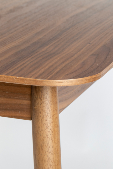 Glimps Table 120/162x80 Walnut 1
