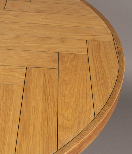 Class Dining Table Oak 120 1