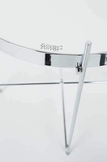 Cupid Side Table Silver 1