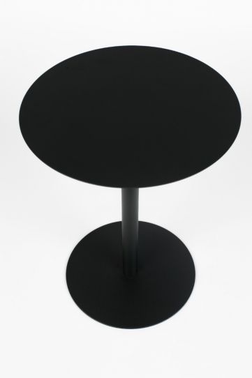 Snow Side Table Round S Black 2