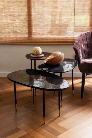 Phyllis Side Table Set of 3 Front