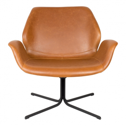 Nikki Lounge Chair All Brown 1
