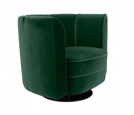 Flower Lounge Chair Green 1