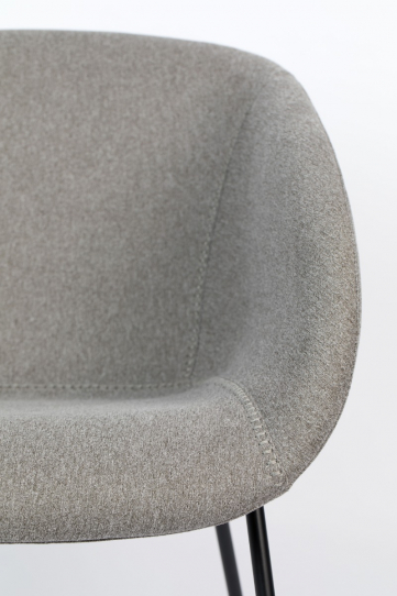 Feston Lounge Chair Fab Grey 1