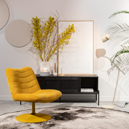 Bubba Lounge Chair Ochre 1