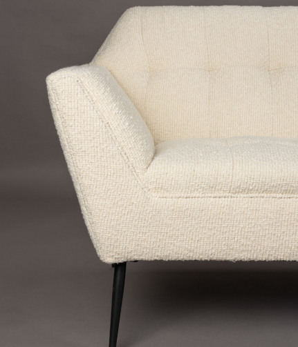 Kate Lounge Chair Bouclé Beige 1