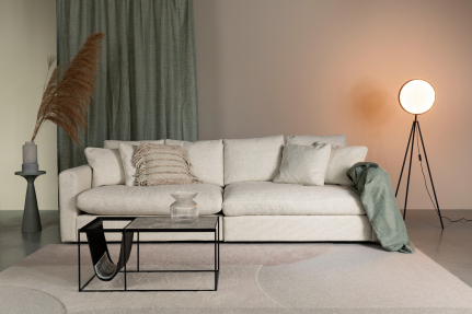 Sense 3 Seater Sofa Cream 1