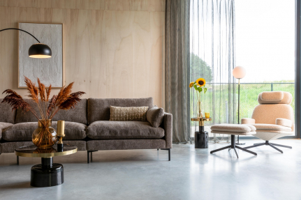 Summer 3 Seater Sofa Coffee 1