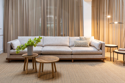 Blossom Sofa 4,5-seater Sand 1