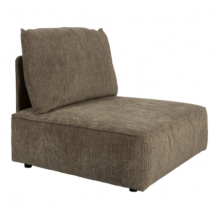 Hunter Sofa Element 1,5-seater With Back Bruin 1