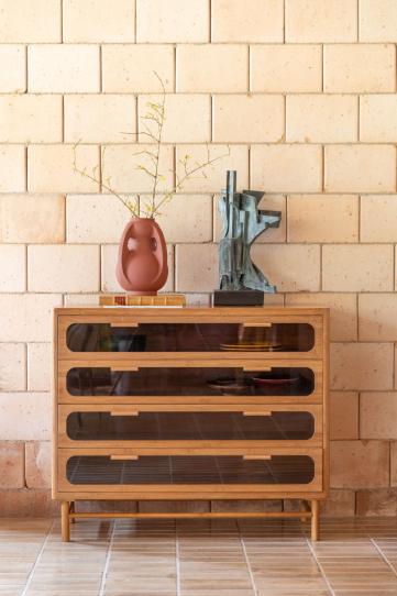 Caroun Cabinet Wide Front