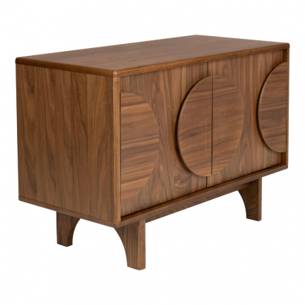 Groove Sideboard 2 Doors Walnut 1